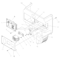 Page B Diagram and Parts List for 040211-0  Briggs and Stratton Generator